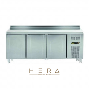 Ndustrio 3 Kapılı Tezgah Tipi Gastronorm Seri Buzdolabı TPG-73