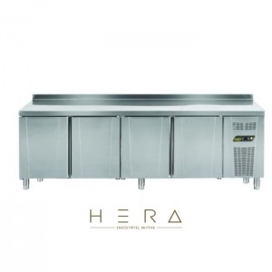 Ndustrio 4 Kapılı Tezgah Tipi Buzdolabı Gastronorm Seri TPG-74