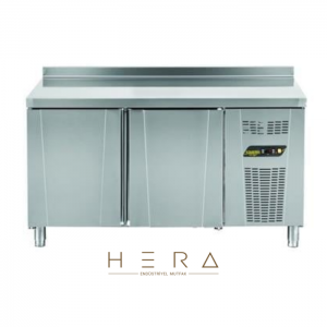 Ndustrio Tezgah Tipi 2 Kapılı Snack Buzdolabı TPS-62